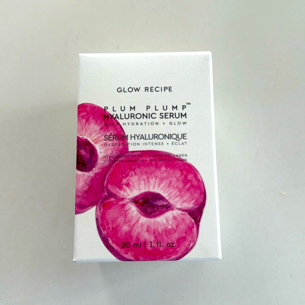 New! Glow Recipe Plum Plump Hyaluronic Acid Hydrating Serum